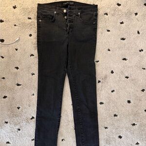 Veronica Beard Charcoal Skinny Jeans